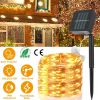 100 LEDs Solar String Lights Outdoor IP65 Waterproof Copper Wire String Lights Solar LED Fairy Lamps Wedding Party Festival