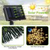 12M 100 LEDs Solar String Fairy Lights Outdoor String Lamps Garden Xmas Decor Lamp